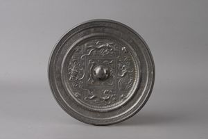 仙山并照四神镜