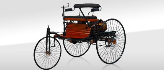 1886“奔驰一号” 三轮车