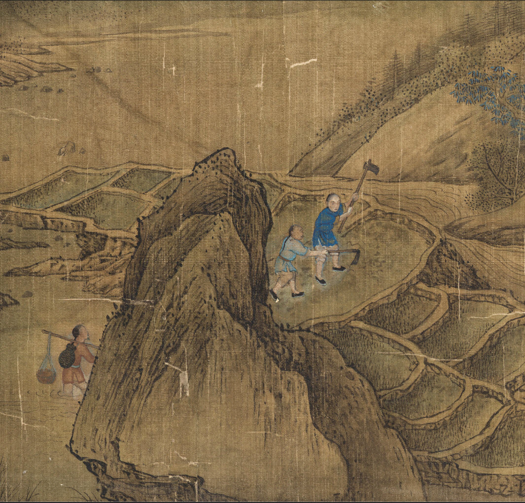 唐英《陶冶图卷》