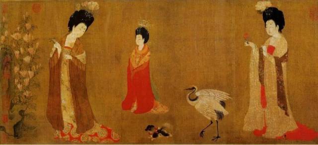 古代文物中的唐代公主众生像