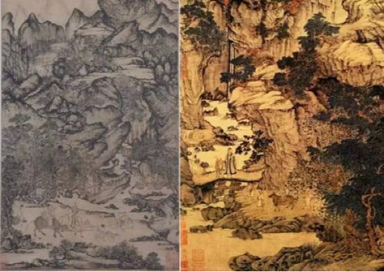 中国古画《稚川移居图》