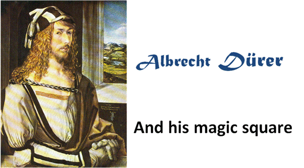Albrecht Durer 及其神奇方陣