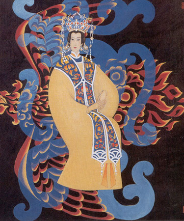 清代皇后画像图赏