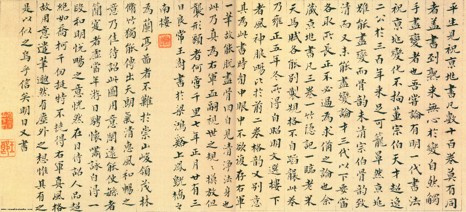历代书画题跋精粹