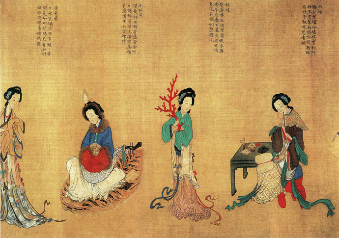 [明]仇英《千秋绝艳图》