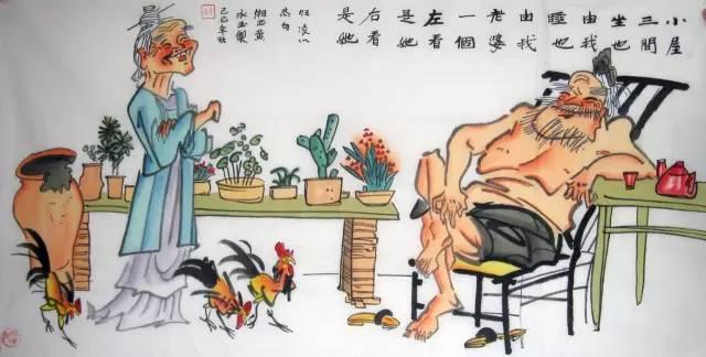 中国名家有关“鸡”的画作和诗作