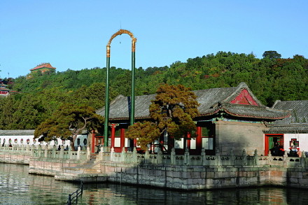 北京颐和园 乐寿堂