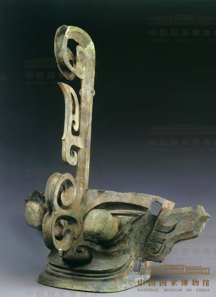 三星堆纵目人像