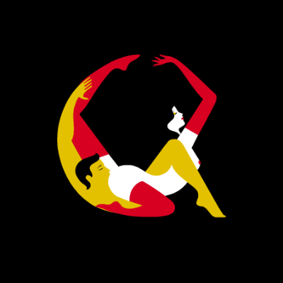 法国女插画师设计的性爱英文字体设计