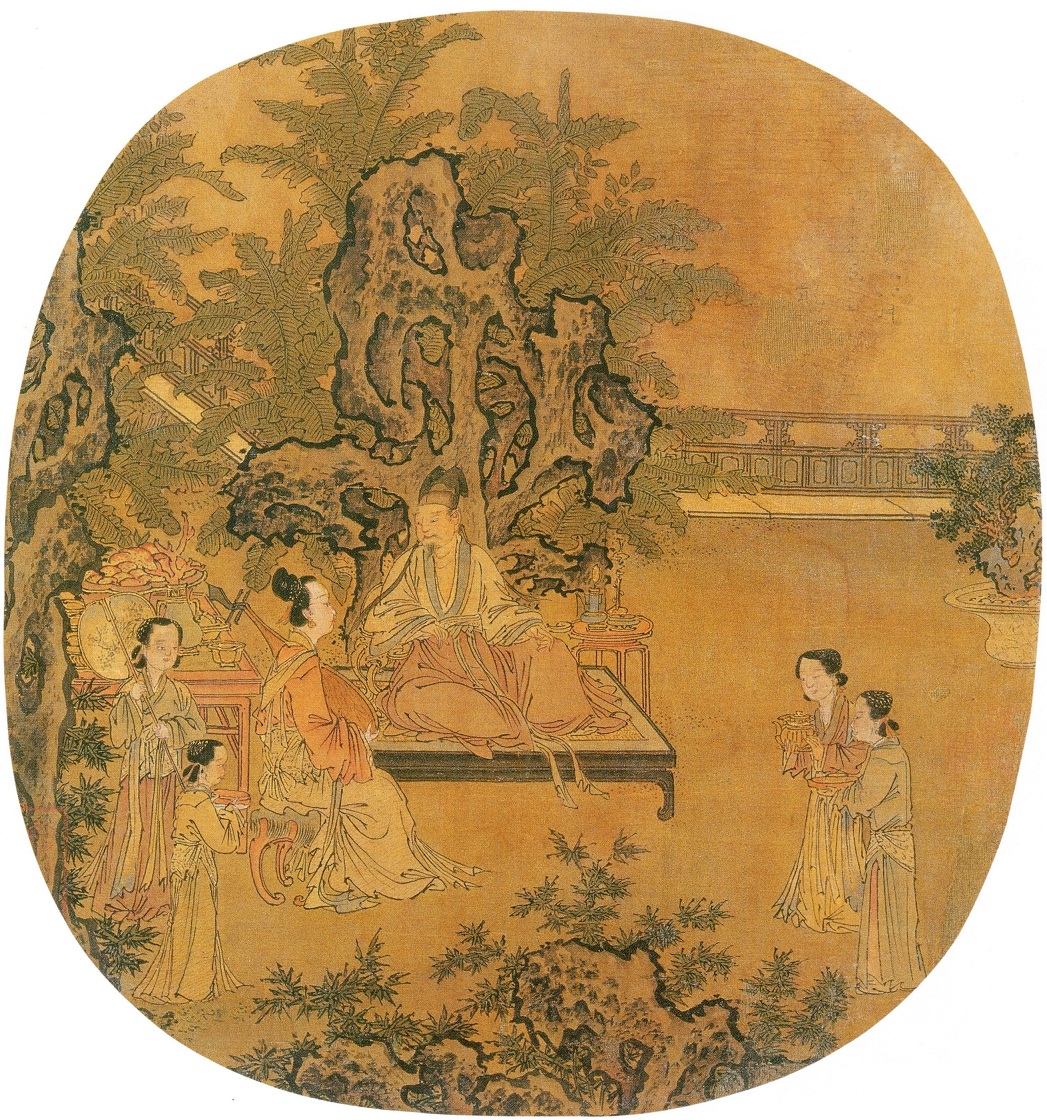 元代画家-刘贯道《人物故事图册》