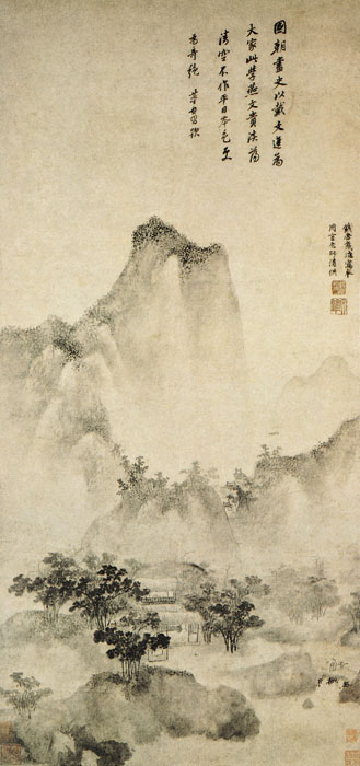 明 戴进《仿燕文贵山水图》