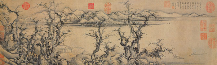 元 姚廷美《雪江渔艇图》