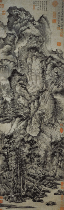 元 王蒙《青卞隐居图》