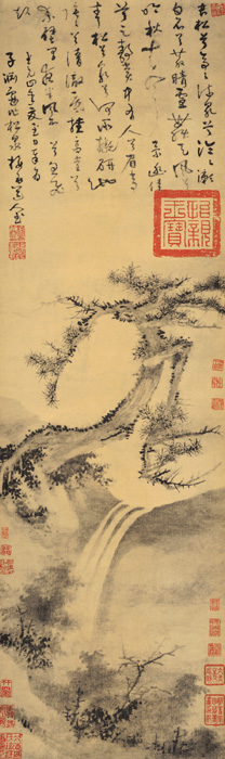 吴镇《松泉图》