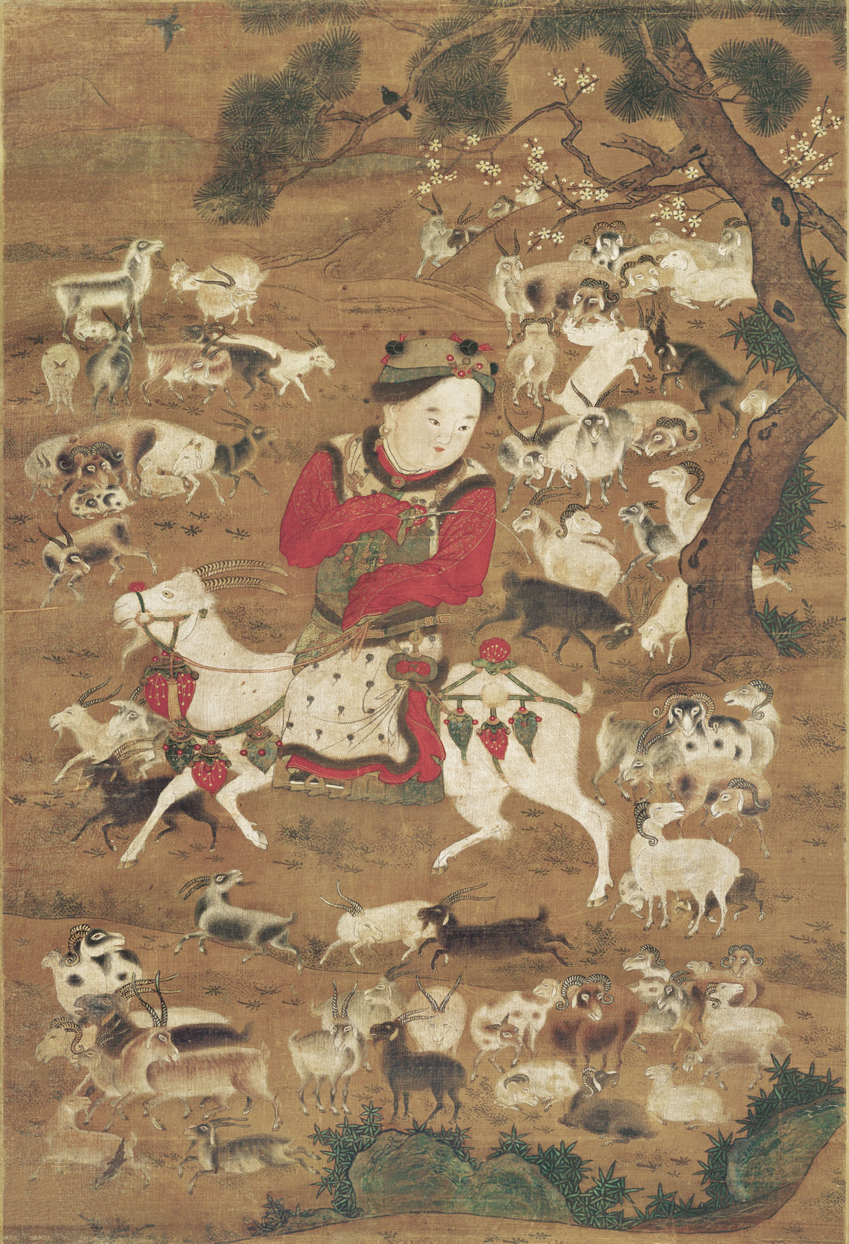 宋 苏汉臣《开泰图》