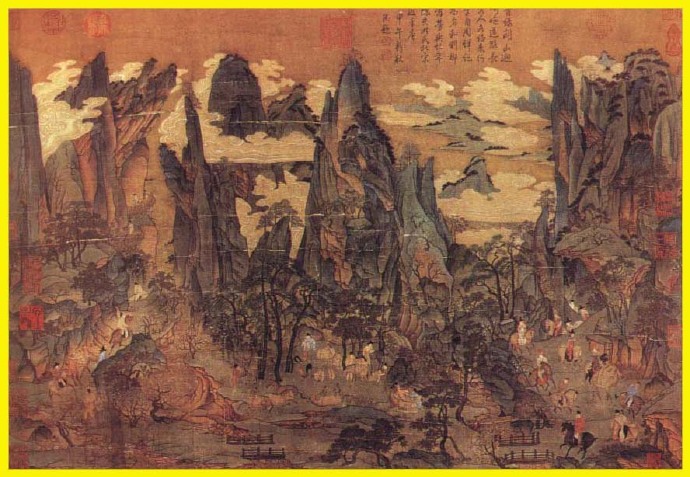 唐 李昭道《明皇幸蜀图》