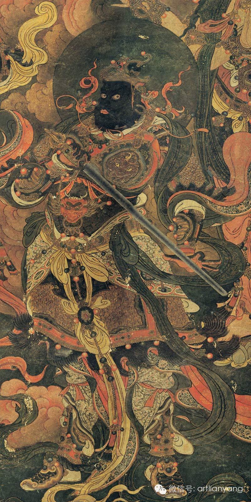 《南方增长天王》壁画