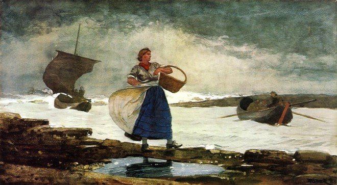 美国19世纪最伟大的画家Winslow Homer