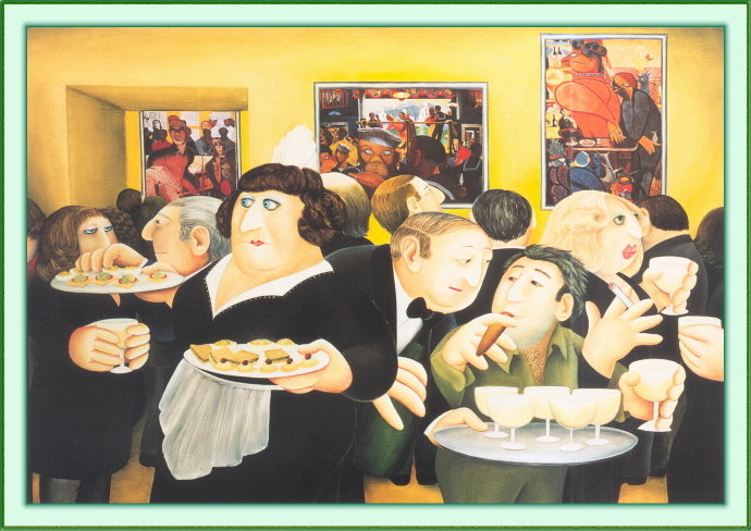 Beryl Cook  绘画简介