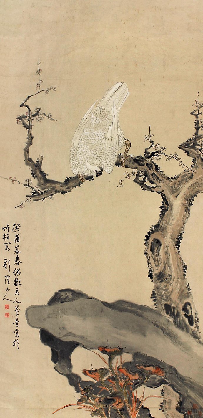 清代画家、扬州画派代表人物之一-华嵒花鸟作品选