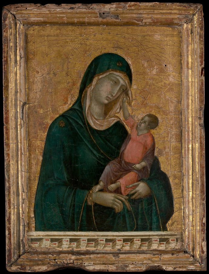 杜乔《Madonna and Child》圣母与圣婴