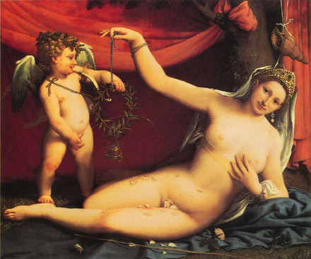 洛托《Venus And Cupid》维纳斯和丘比特
