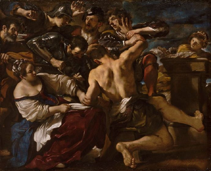 巴尔别里《Samson Captured By The Philistines》