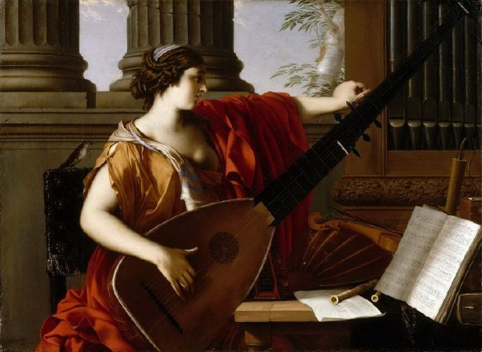 拉海尔《Allegory Of Music》音乐寓言