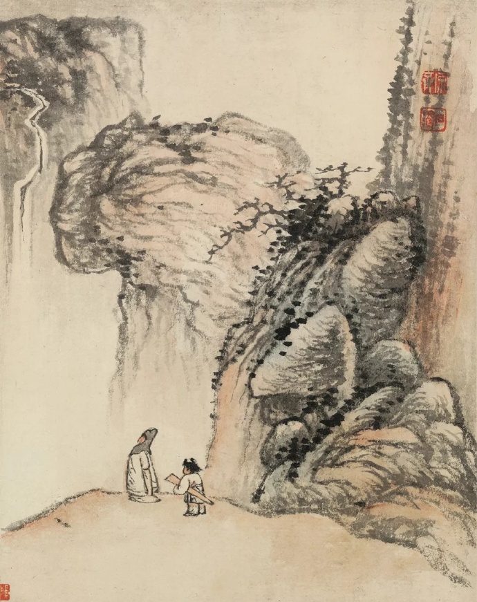 石涛册页欣赏