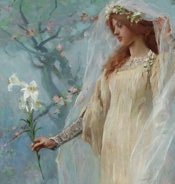 比利时艺术家Alfred Stevens (1823-1906）的画作