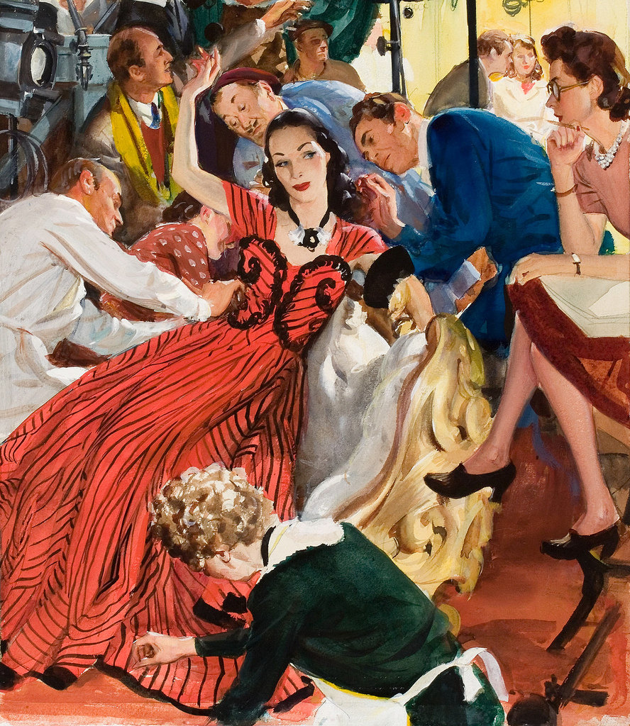 美国的杰出插画家John Gannam的作品