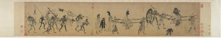 流失海外的国宝级国画《中山出游图》