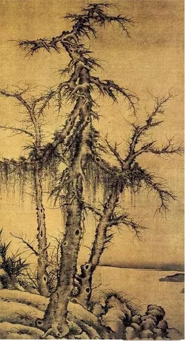 流失海外的国宝级国画《枯木竹石图》