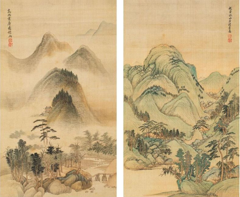 清-王翚《耕烟散人仿古山水册》