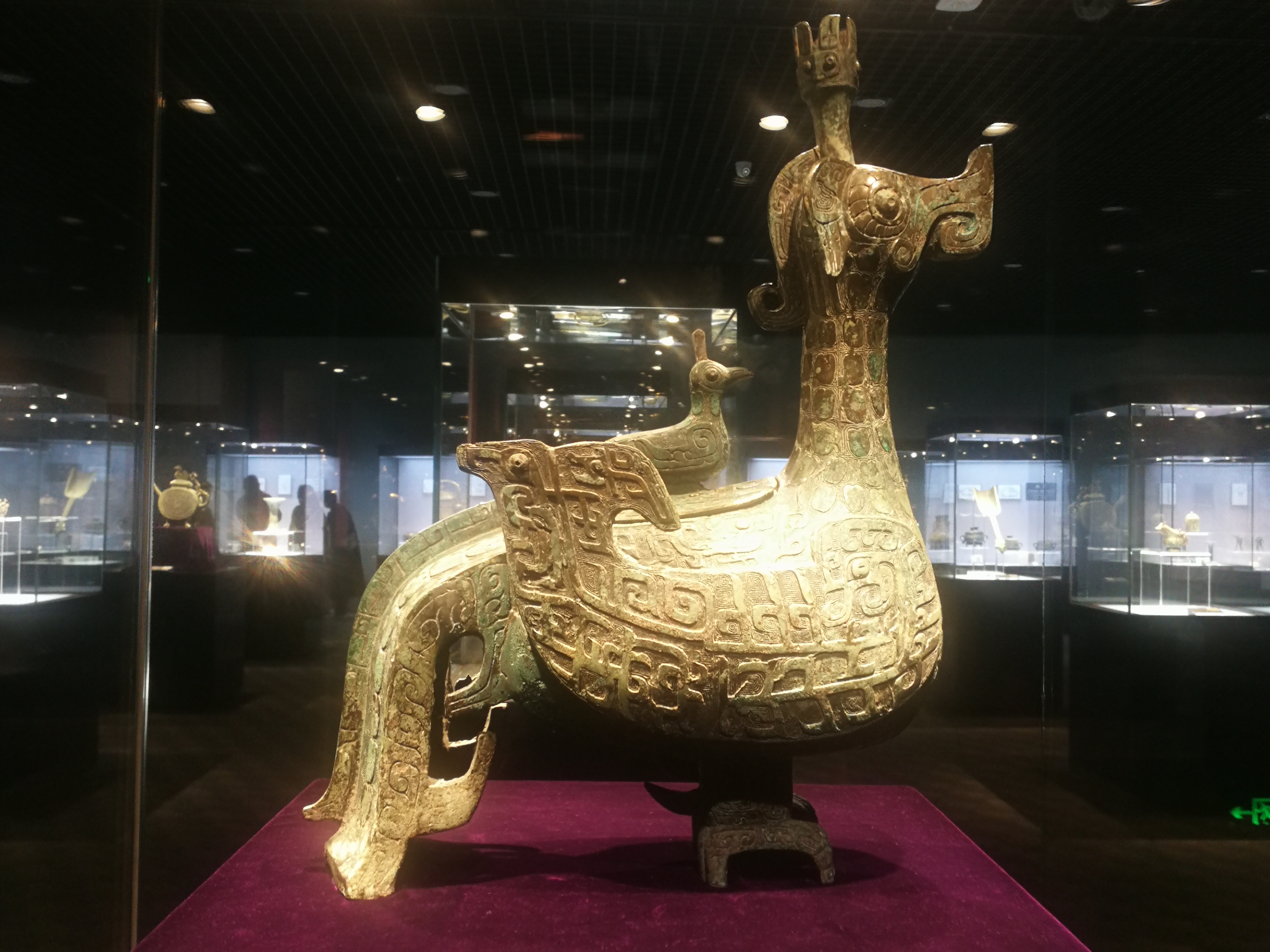 倗季凤鸟尊（西周）