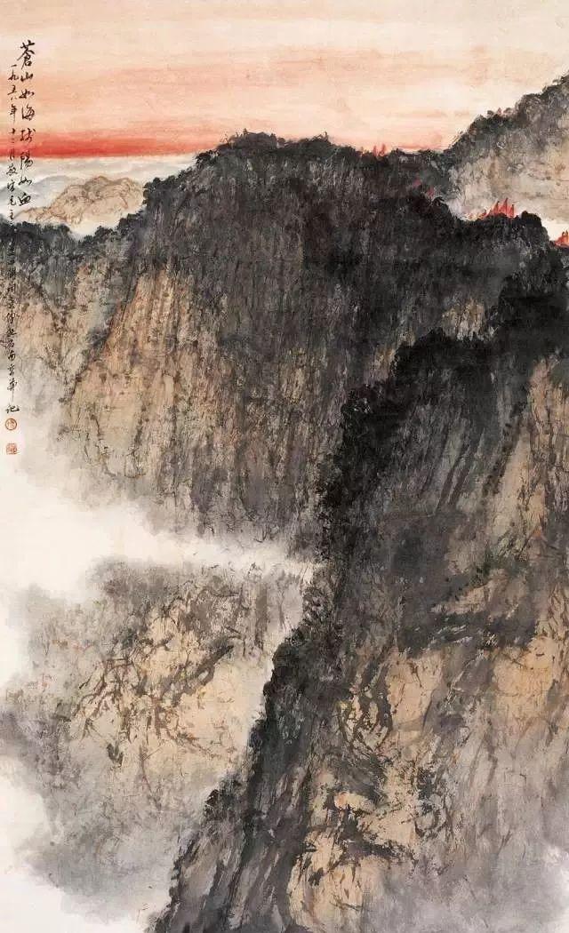 傅抱石作品赏析
