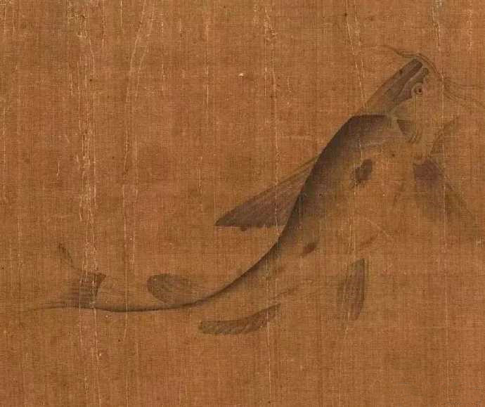 元 赖庵《鱼图》
