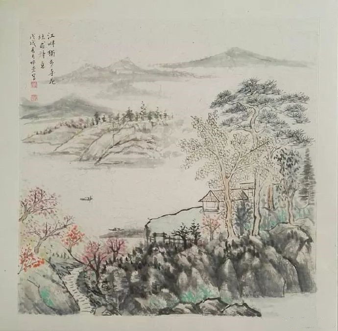 唐 杜甫《江畔独步寻花·其六》