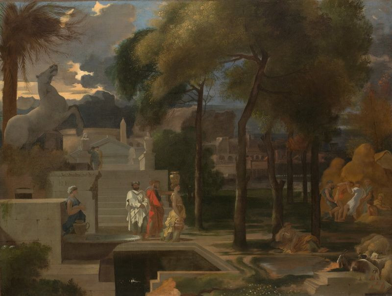 布尔冬 《A Classical Landscape》（古典风景画）