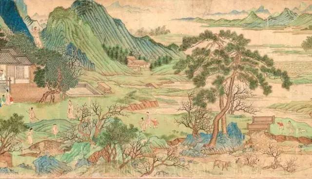古代画家笔下的树木