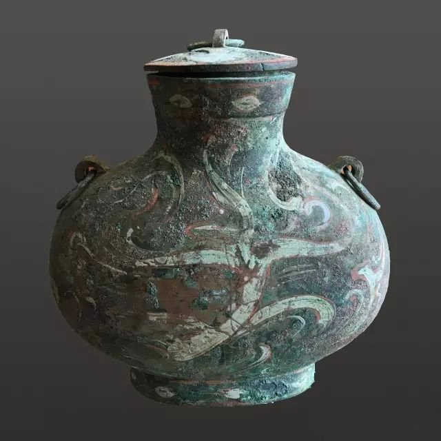 中国古代铜扁壶