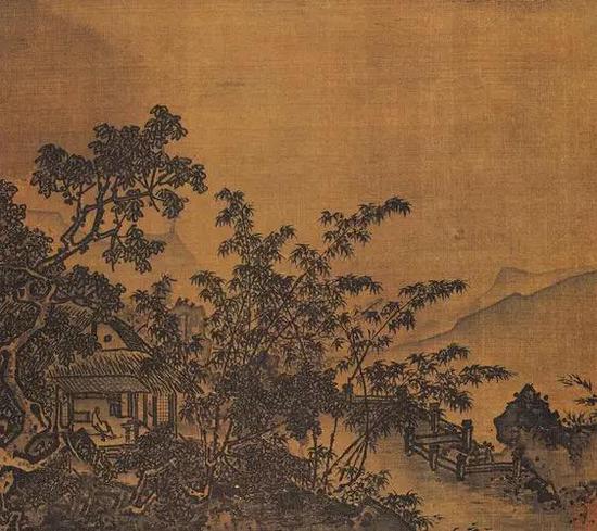 宋 夏圭《梧竹溪堂图》