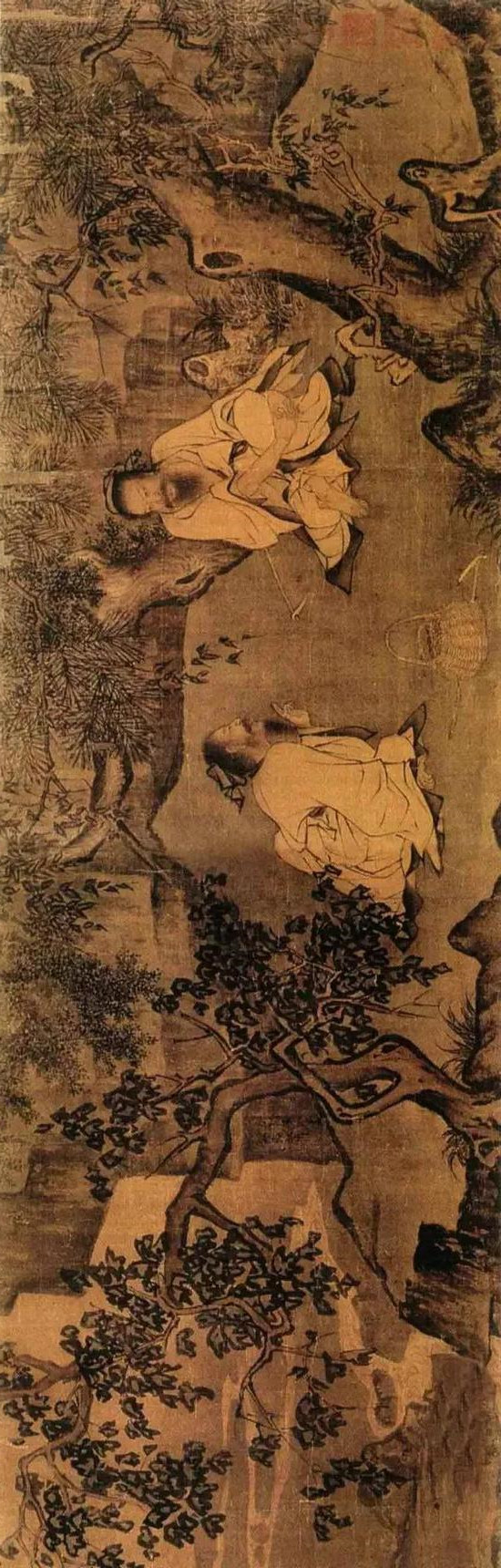 宋 李唐《采薇图》