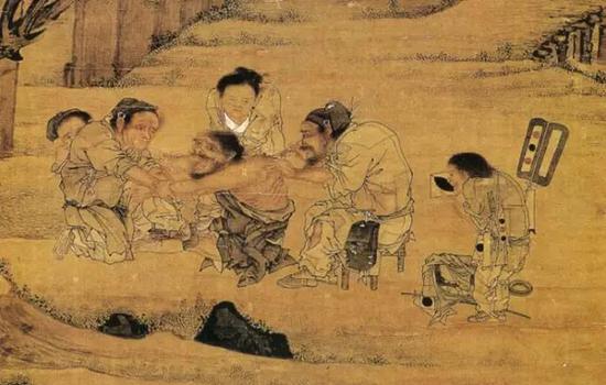 南宋·李唐《村医图》