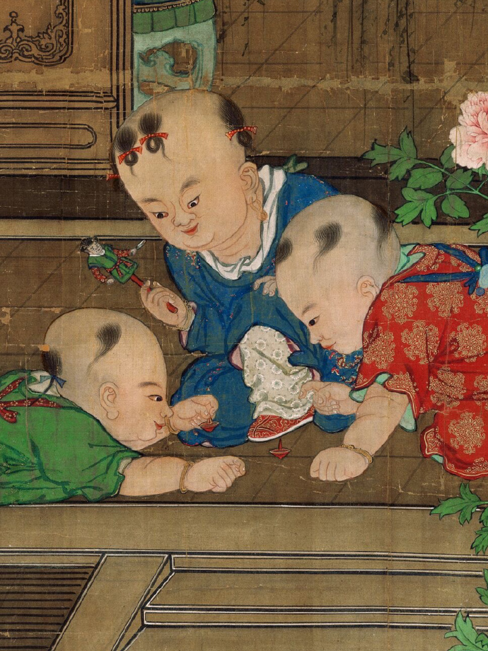 古画中的儿童2