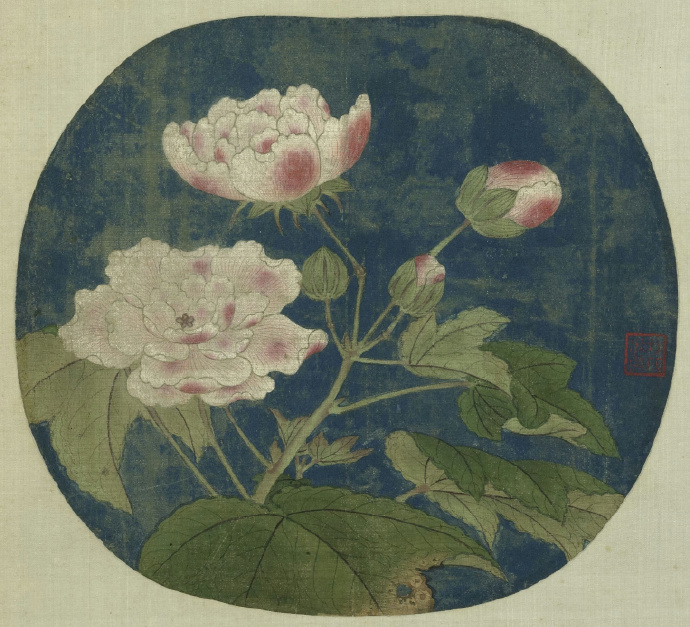  南宋 佚名《画芙蓉》