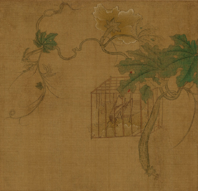 南宋 佚名《草虫图》
