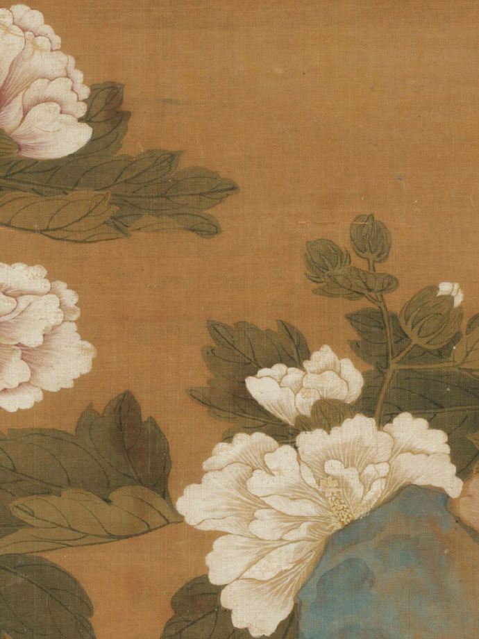 明 陆治 蜀葵石榴花图(传)3