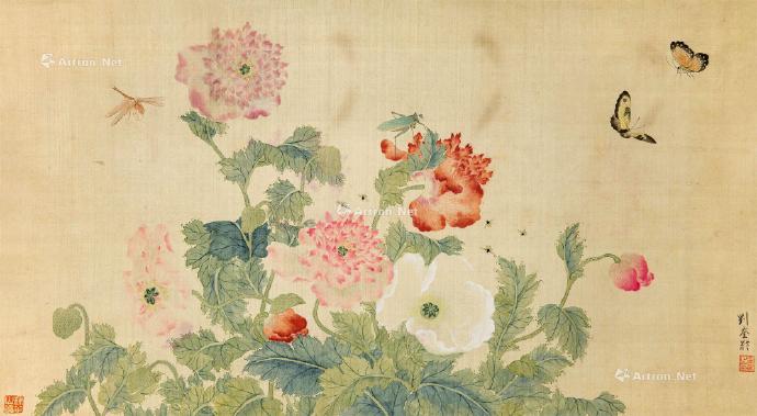 刘奎龄《花卉》