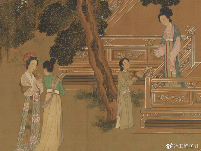 周文矩 五代南唐仙姬文会图卷2